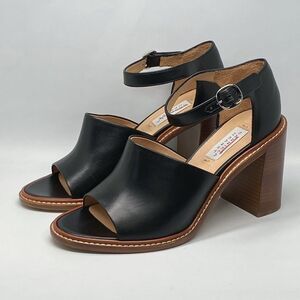 Gabriela Hearst Beau Leather Ankle-Strap Sandals size 41